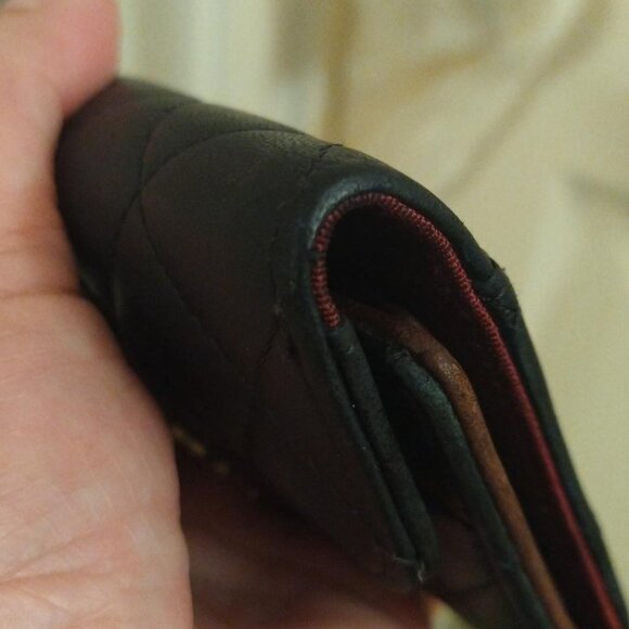 Chanel Mini Flap Quilted Lamb Skin Key Card Case - Picture 6 of 16